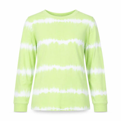 Front view of d&co women’s green jumper, size XS