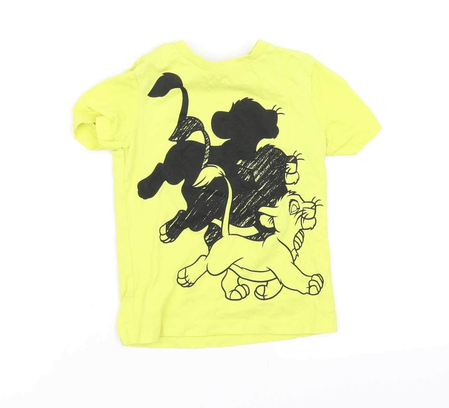 George Boys Yellow   Basic T-Shirt Size 2 Years