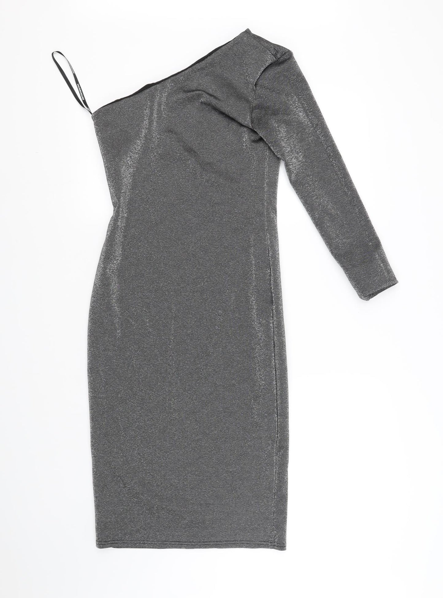 pre worn Womens Grey   Fit & Flare  Size 10