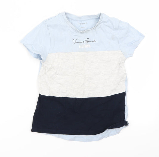 Primark Boys Blue   Basic T-Shirt Size 3-4 Years
