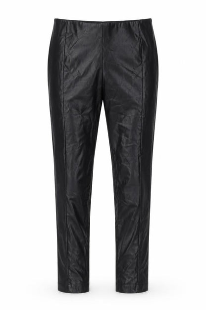 Front view of Next women’s black trousers, size UK 8, 27-inch leg