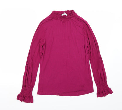 Additional front view of Red Herring women’s pink jumper, size UK 14