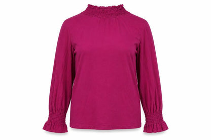 Front view of Red Herring women’s pink jumper, size UK 14