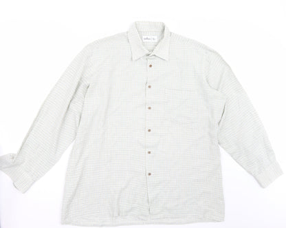 Additional front view of Littlewoods men’s white button-up, size 16