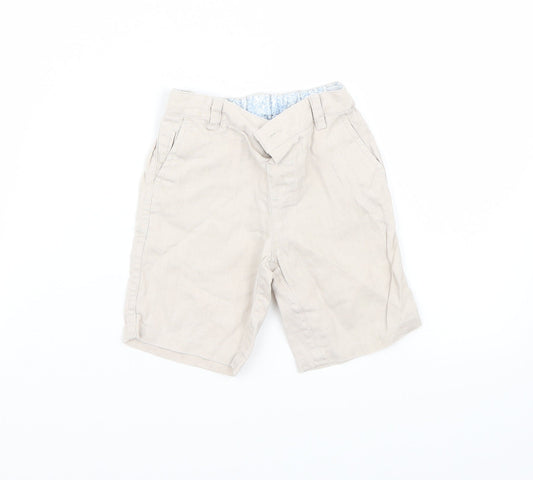 Monsoon Baby Beige   Capri Trousers Size 12-18 Months