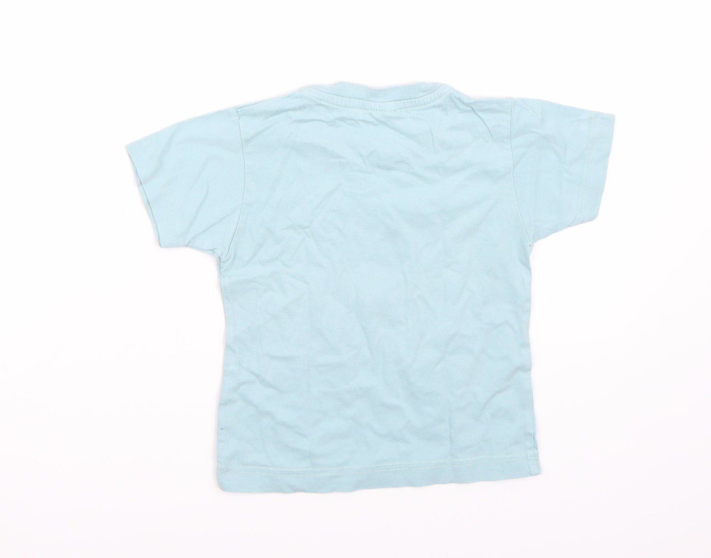 Citadel Boys Blue   Basic T-Shirt Size 24 Months