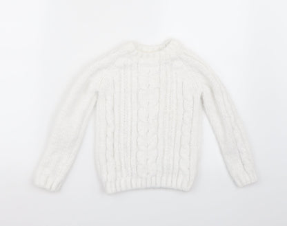 Front view of girls’ jumper