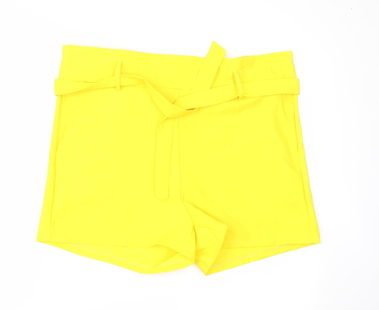 Preworn Womens Yellow   Mom Shorts Size XL