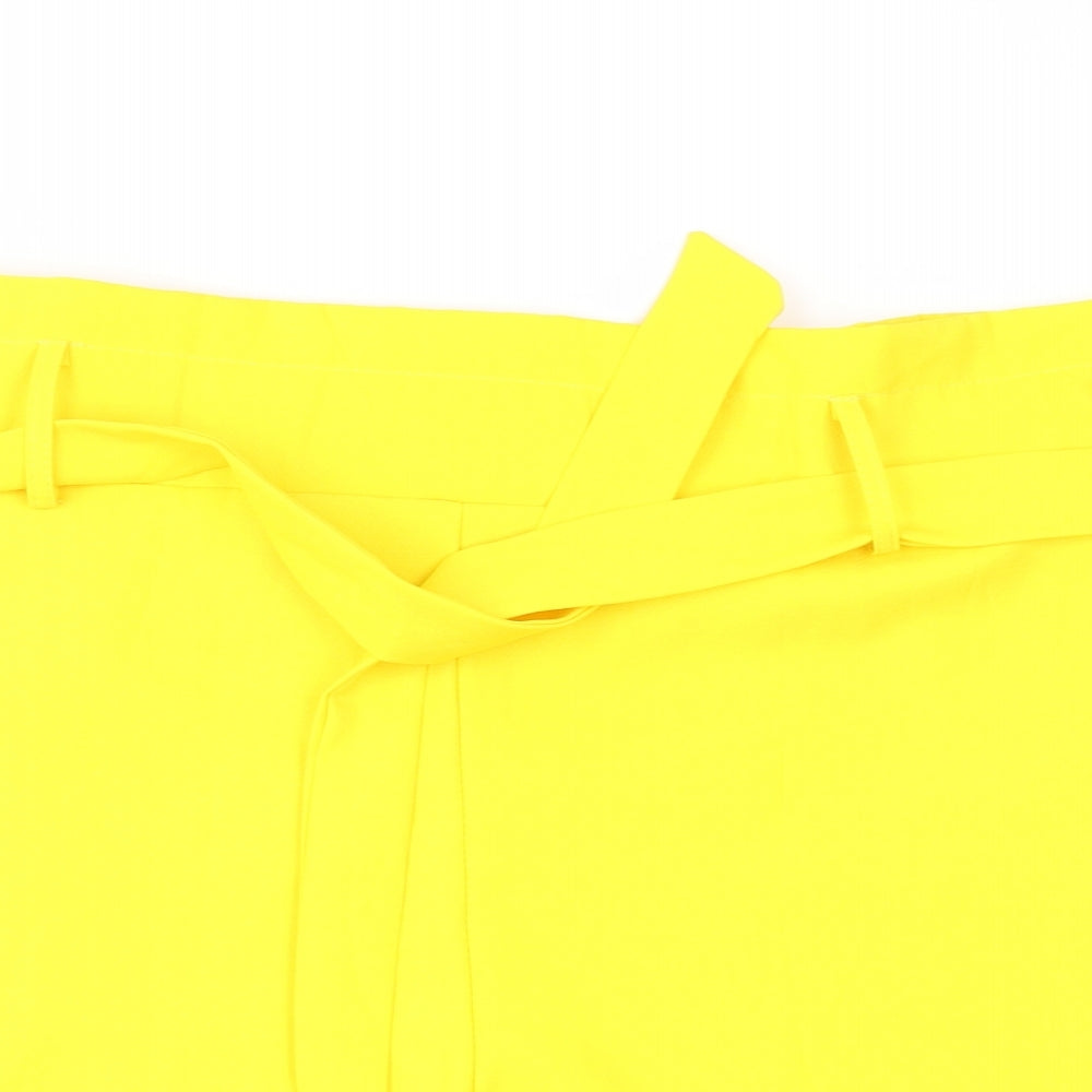 Preworn Womens Yellow   Mom Shorts Size XL
