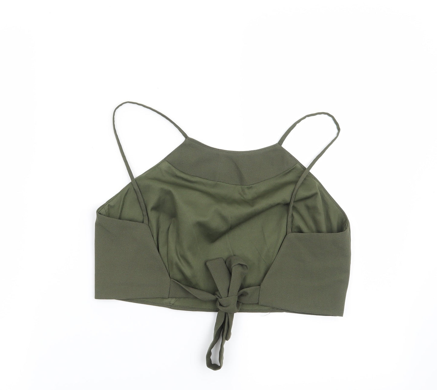 Missguided Womens Green   Basic Blouse Size 8