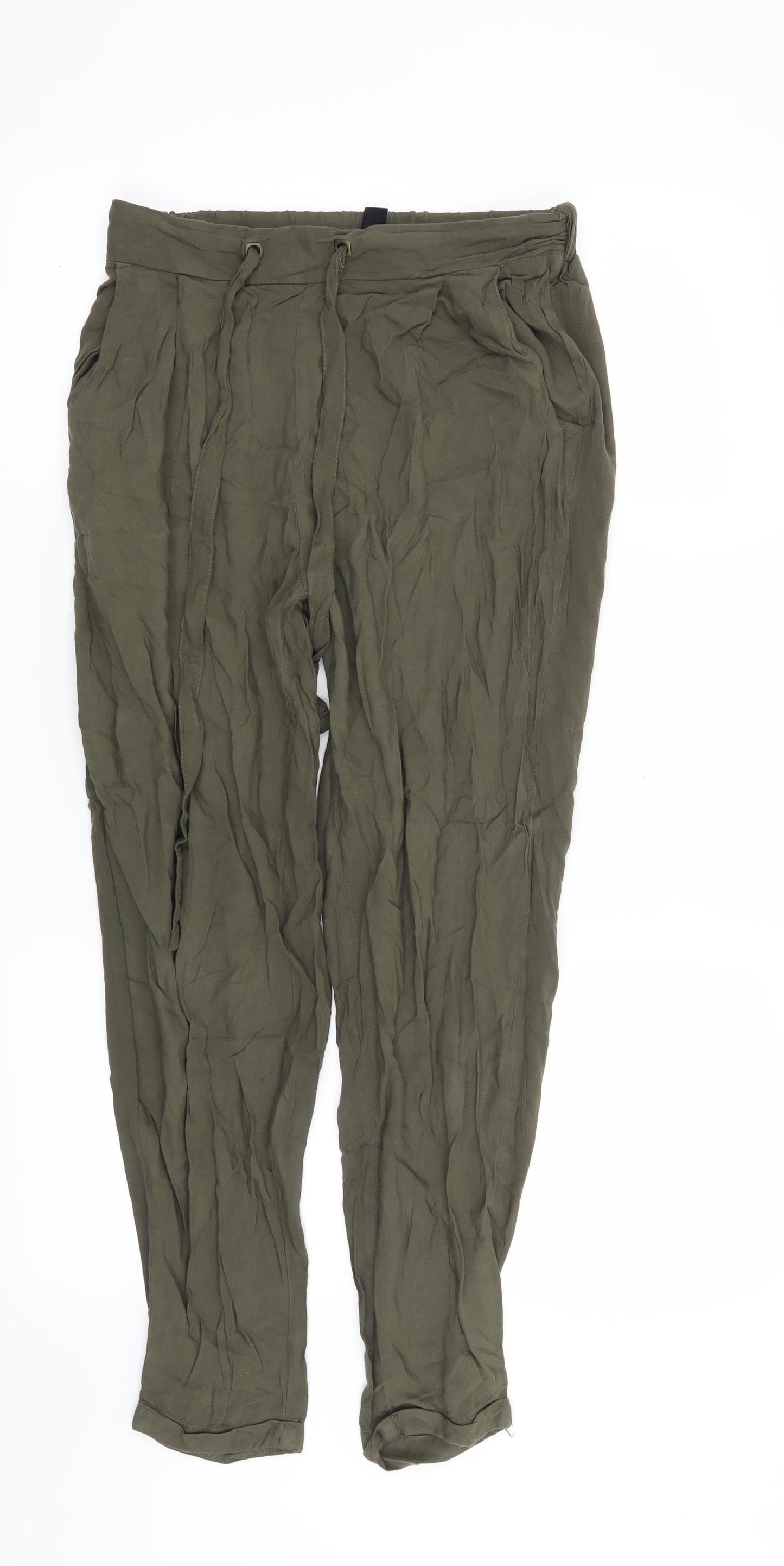 Atmosphere Womens Green   Trousers  Size 8 L25 in