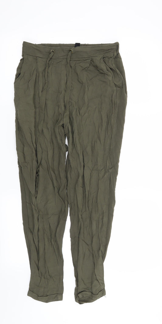 Atmosphere Womens Green   Trousers  Size 8 L25 in