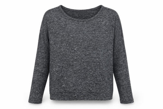 Atmosphere Womens Grey   Pullover Sweatshirt Size 12