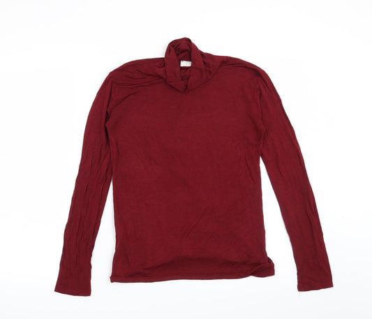 Oui Womens Red   Pullover Sweatshirt Size S