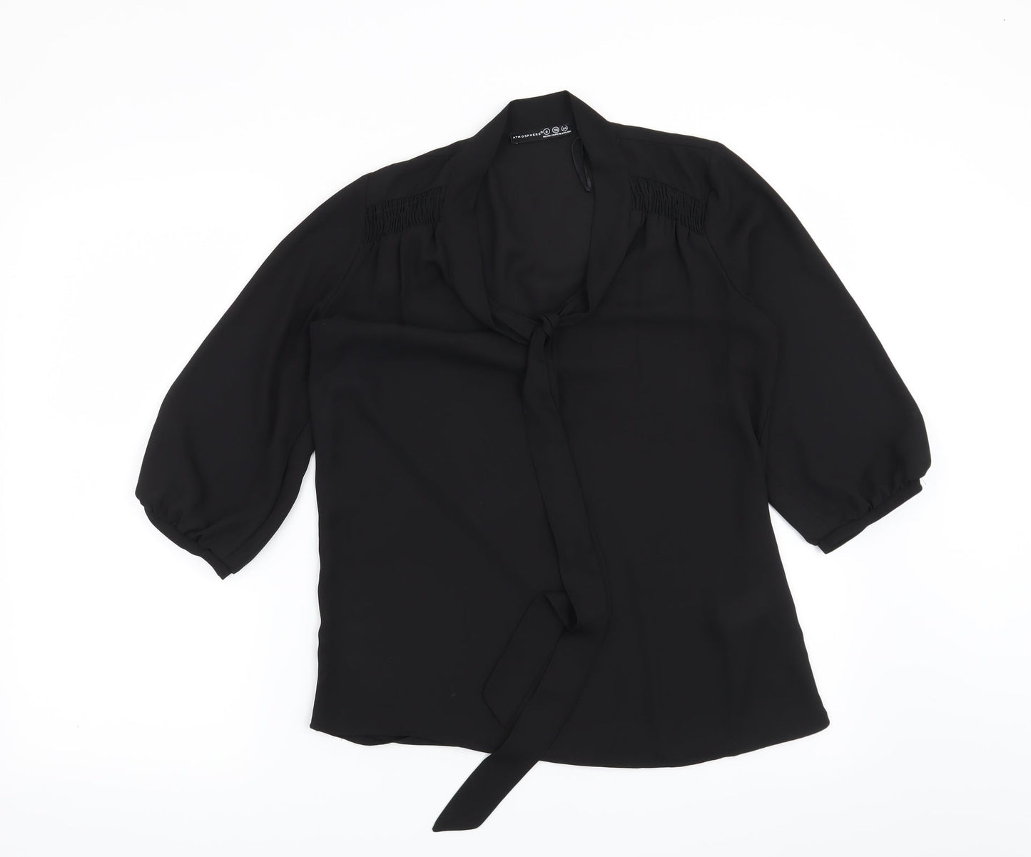 Atmosphere Womens Black   Basic Blouse Size 8