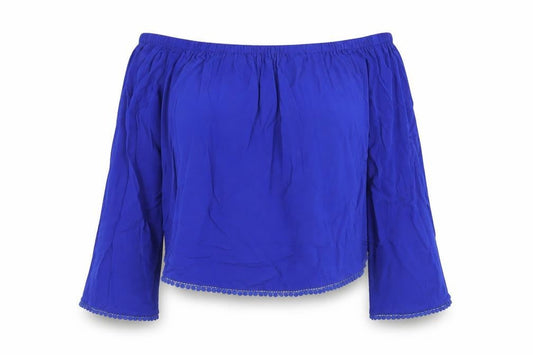 New Look Womens Blue   Basic Blouse Size 8