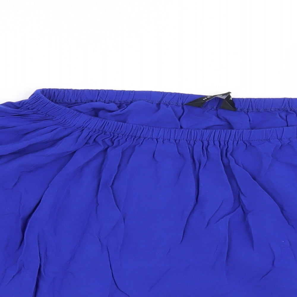 New Look Womens Blue   Basic Blouse Size 8