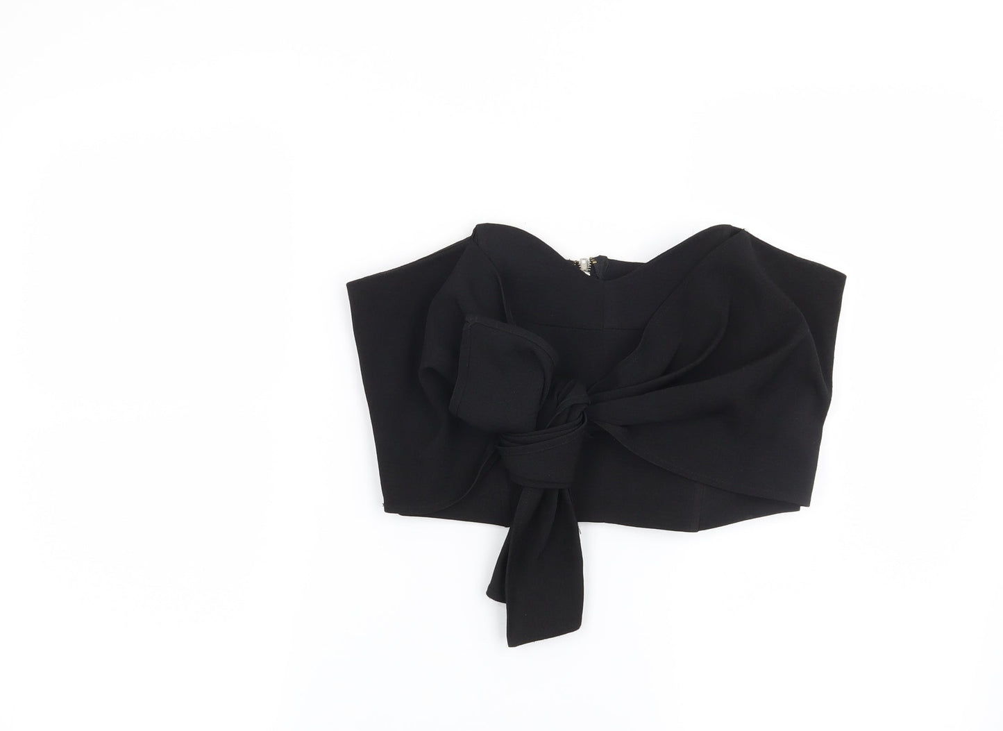 Preworn Womens Black   Basic Blouse Size 10