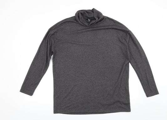 New Look Womens Grey   Pullover Sweatshirt Size 10