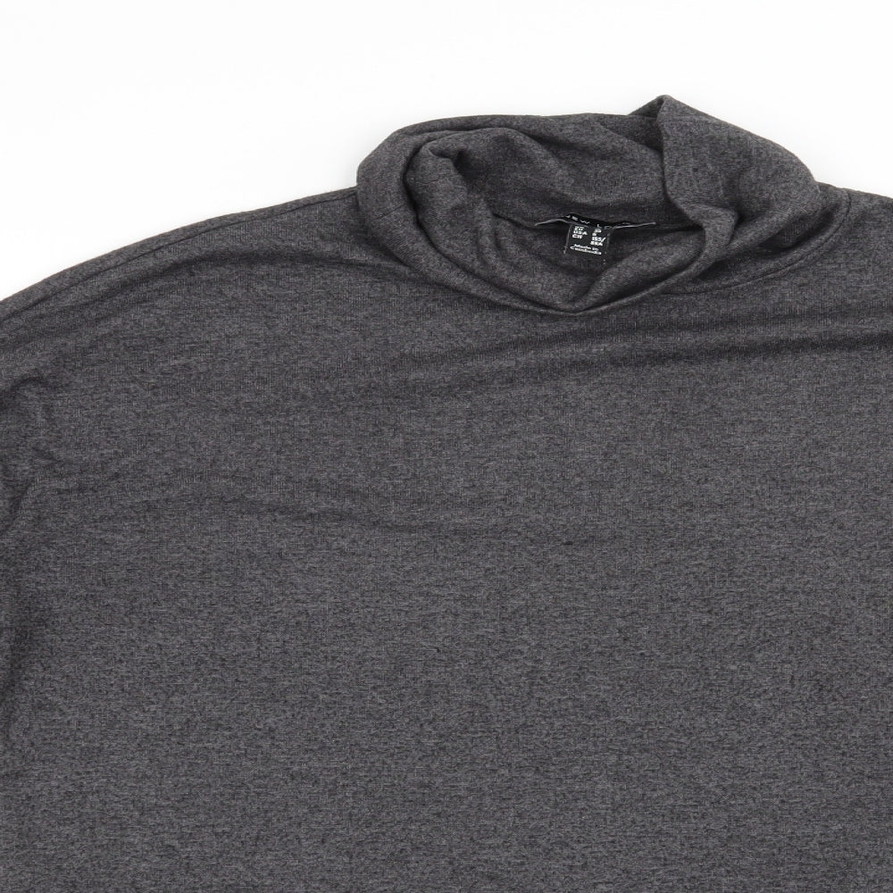 New Look Womens Grey   Pullover Sweatshirt Size 10