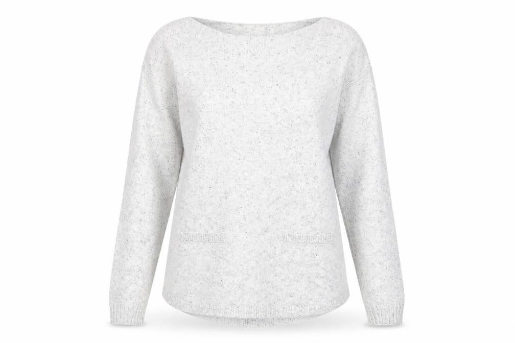 NEXT Womens Grey   Henley Sweatshirt Size 8