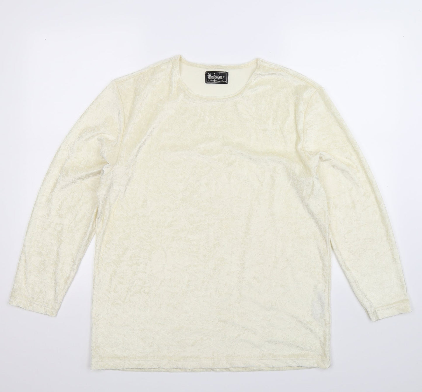 Woodpecker Womens White   Basic T-Shirt Size 12