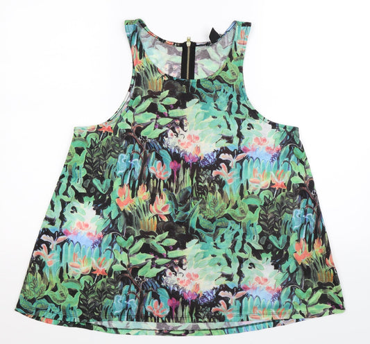 H&M Womens Multicoloured   Basic Tank Size M