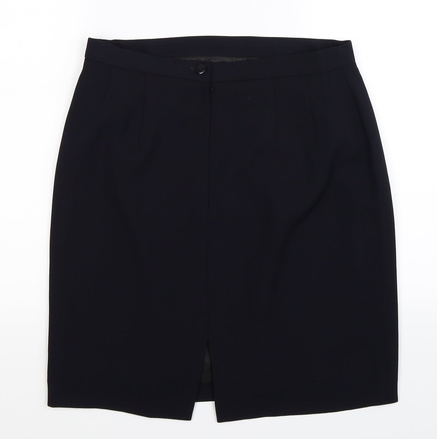 Preworn Womens Blue   Straight & Pencil Skirt Size 30 in