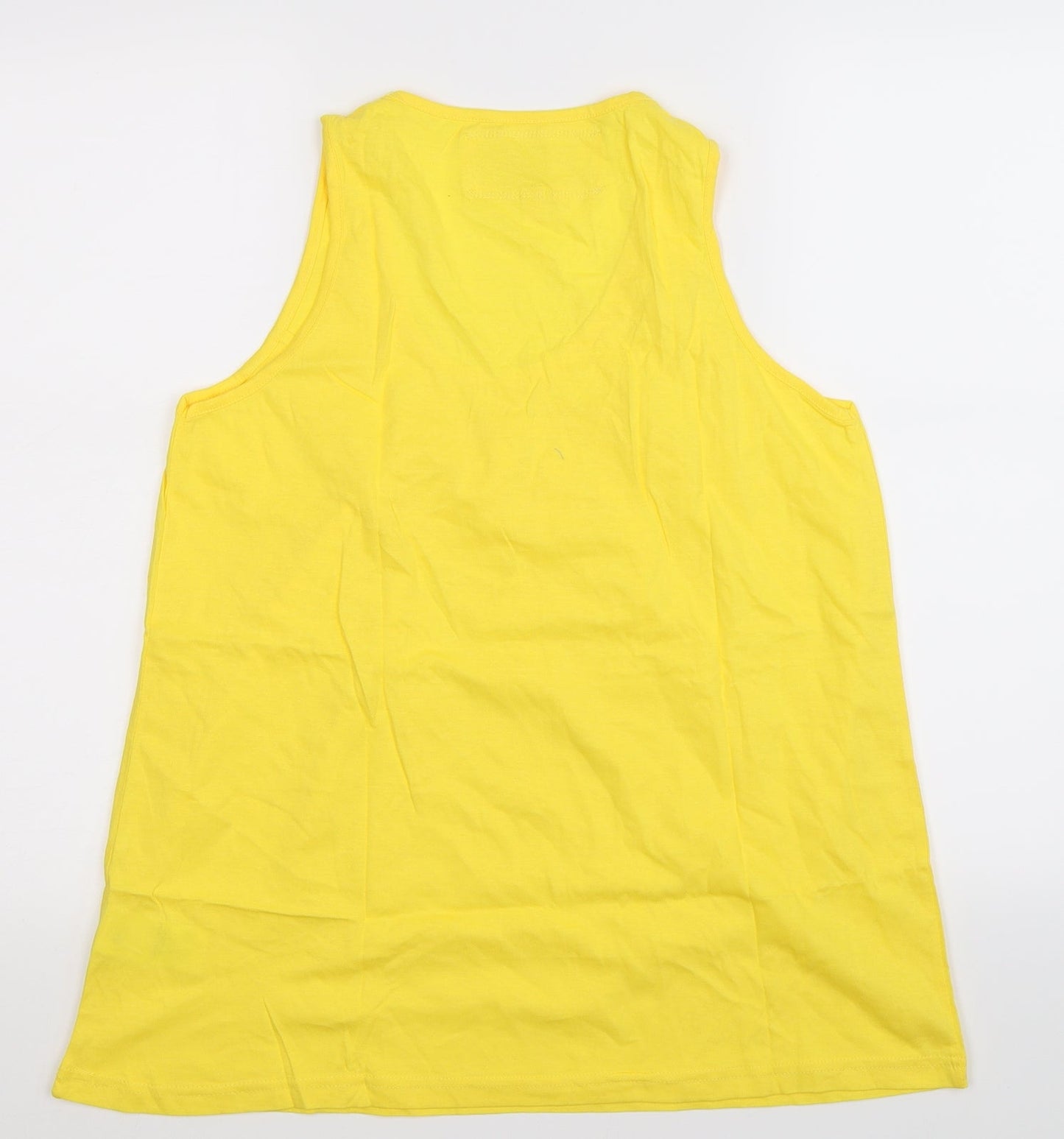 Urban Boutique Womens Yellow   Basic Tank Size 16