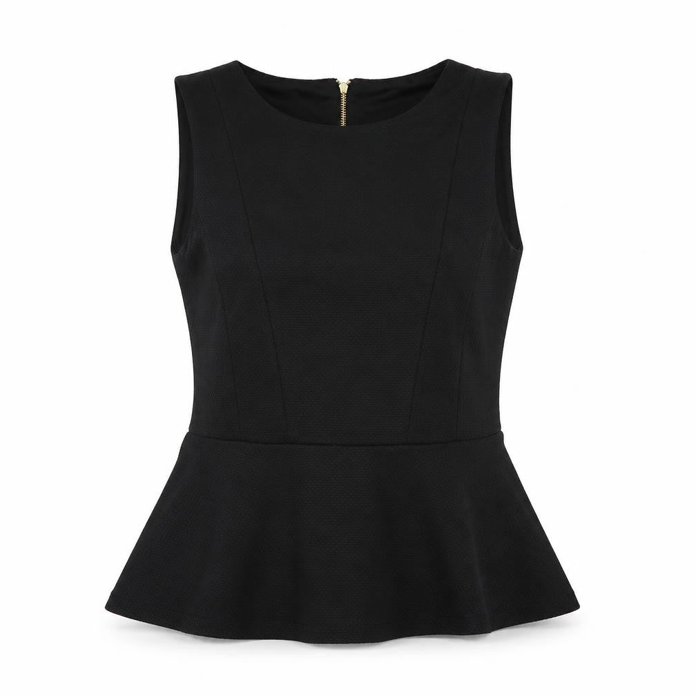 H&M Womens Black   Basic Blouse Size L