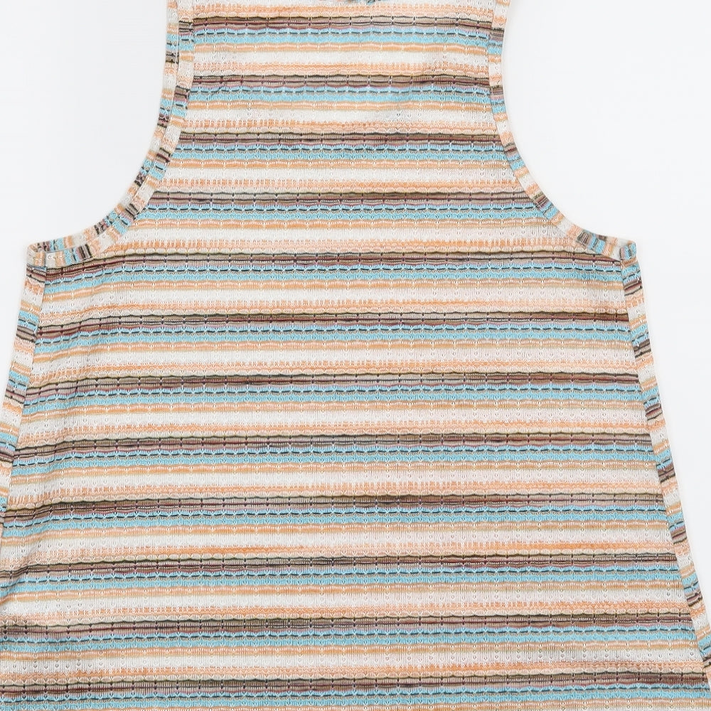 New Look Womens Blue   Basic Tank Size 8