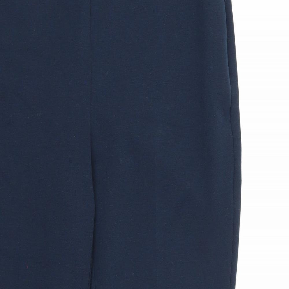 BHS Womens Blue   Dress Pants Trousers Size 12 L27 in