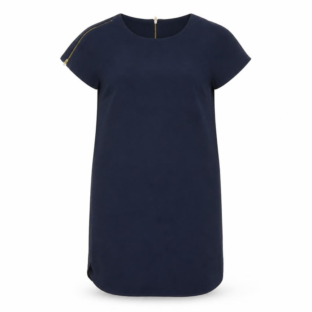 Atmosphere Womens Blue  Chiffon T-Shirt Dress  Size 12