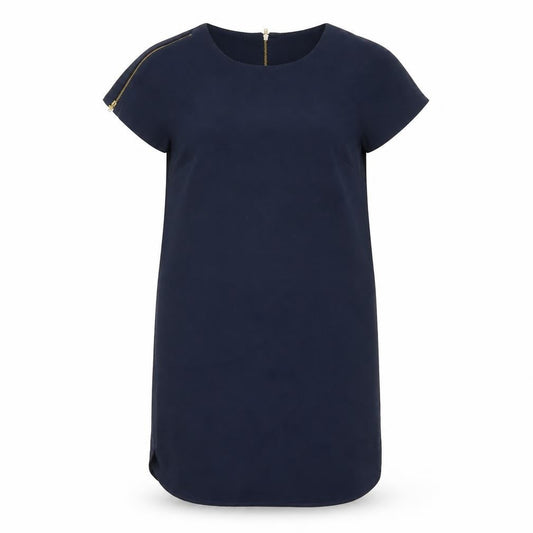 Atmosphere Womens Blue  Chiffon T-Shirt Dress  Size 12