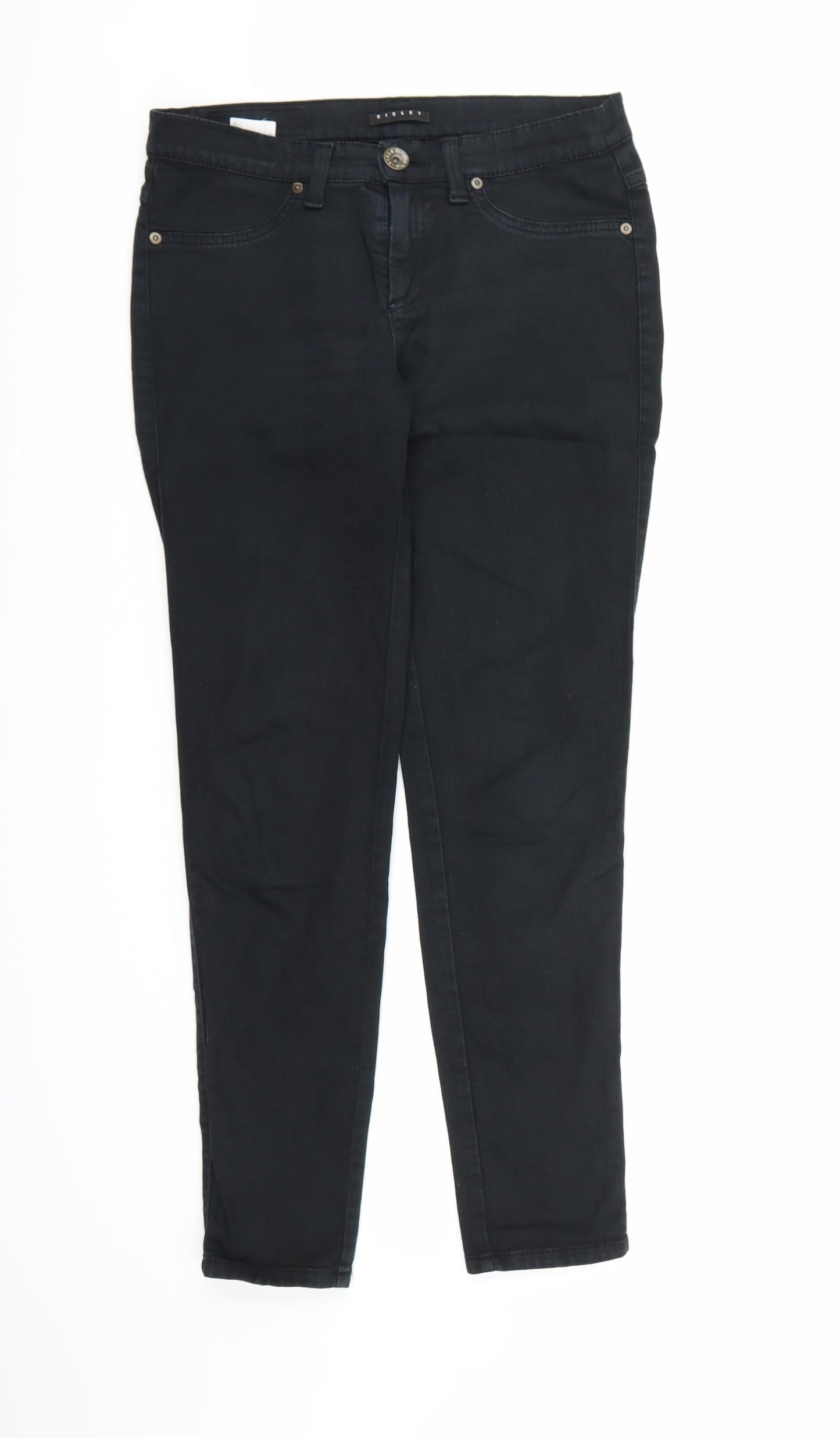 Sisley Mens Black  Denim Skinny Jeans  L30 in