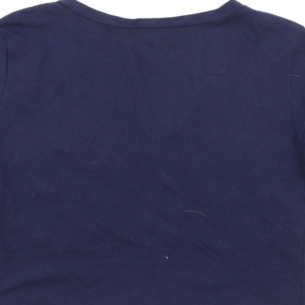 Gap Womens Blue   Cropped T-Shirt Size S