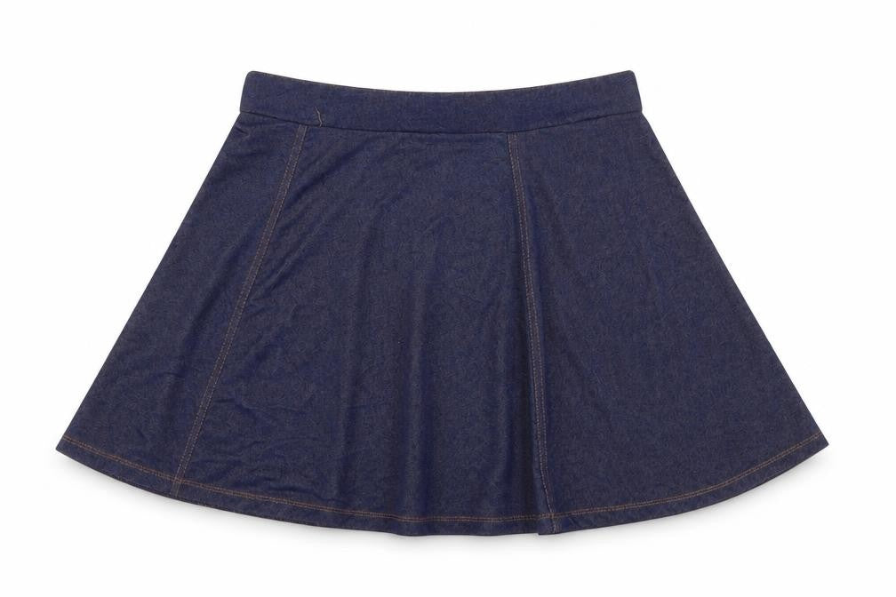 H&M Womens Blue   A-Line Skirt Size S