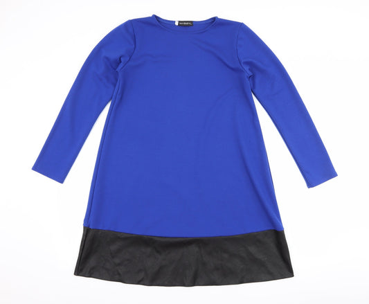 wassyl Womens Blue   A-Line  Size M