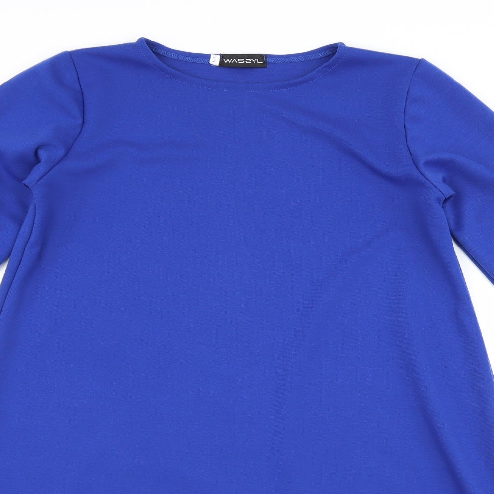 wassyl Womens Blue   A-Line  Size M