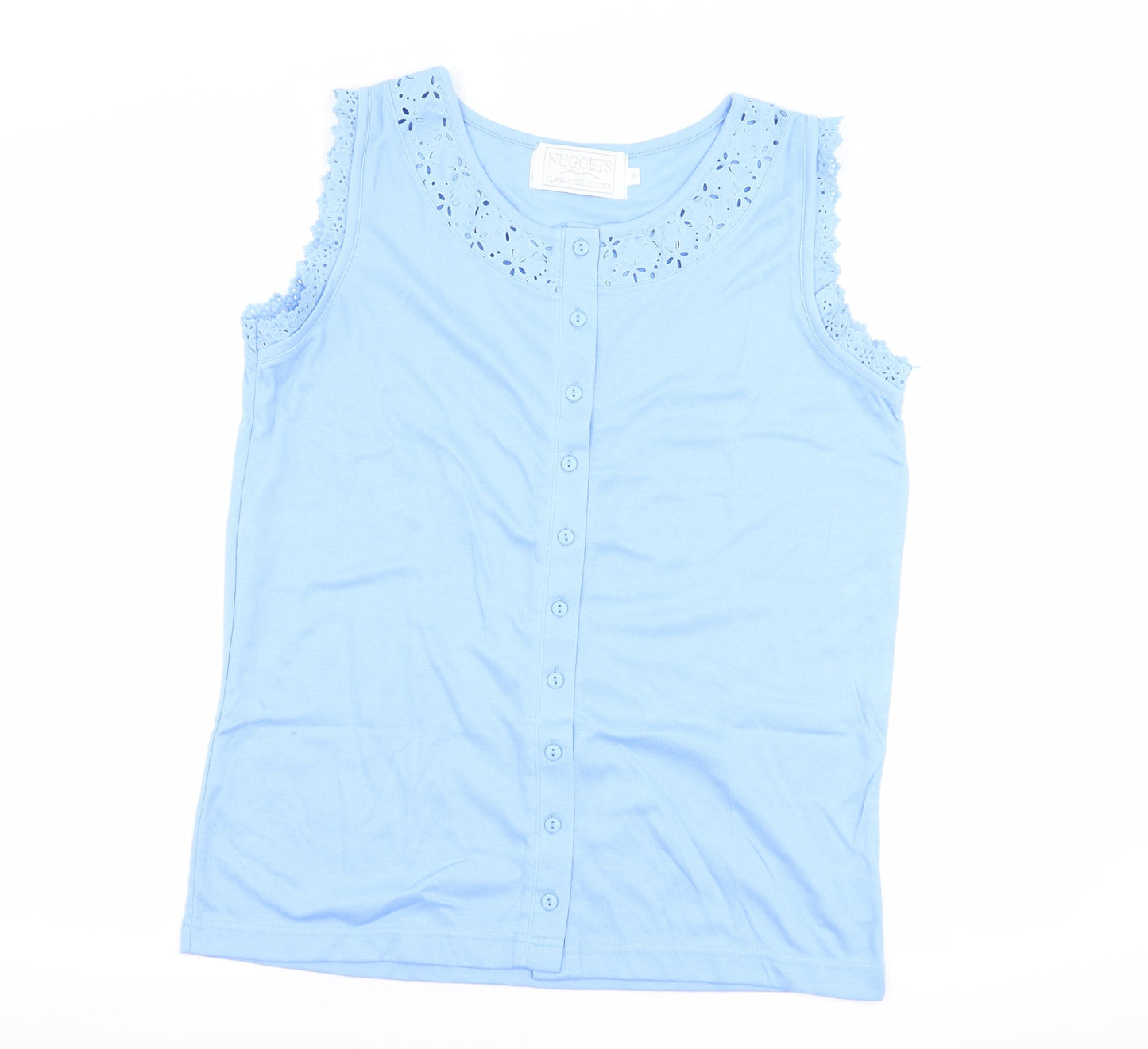 nuggets Womens Blue   Basic Tank Size M