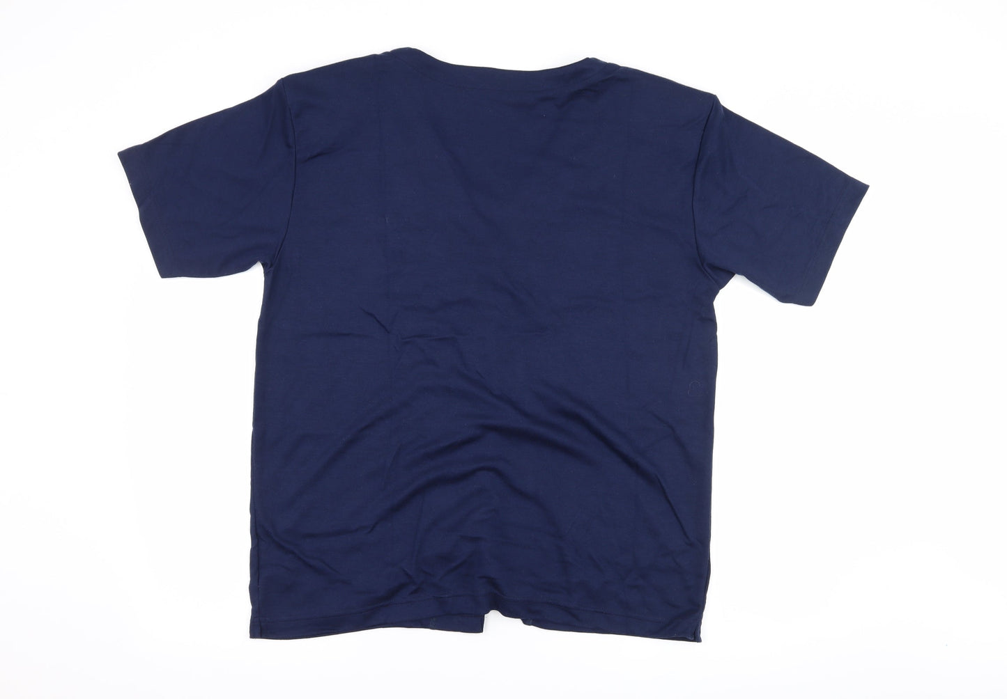 paramour Womens Blue   Basic Button-Up Size S