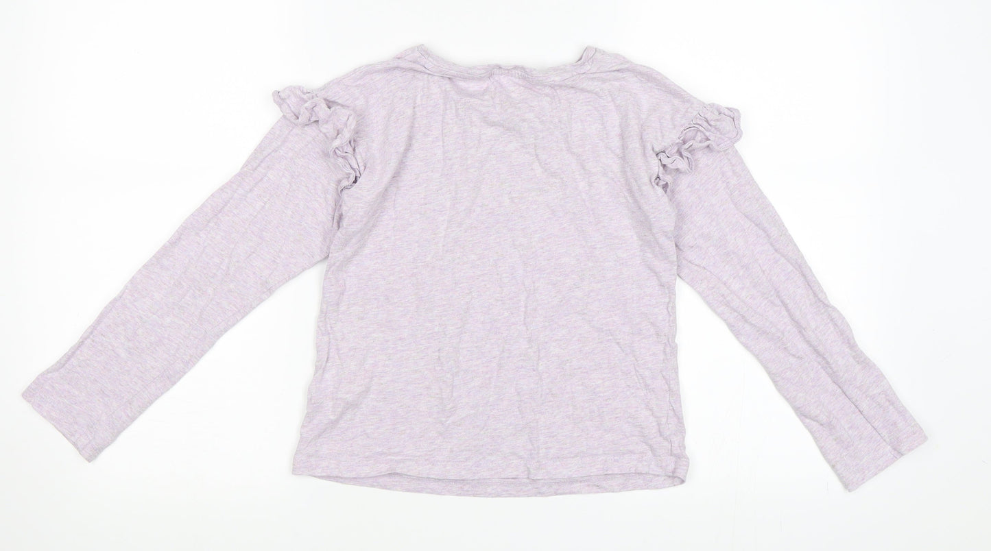 NEXT Girls Purple   Basic T-Shirt Size 10 Years