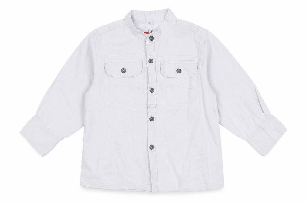 Next Boys Grey   Basic Button-Up Size 3 Years