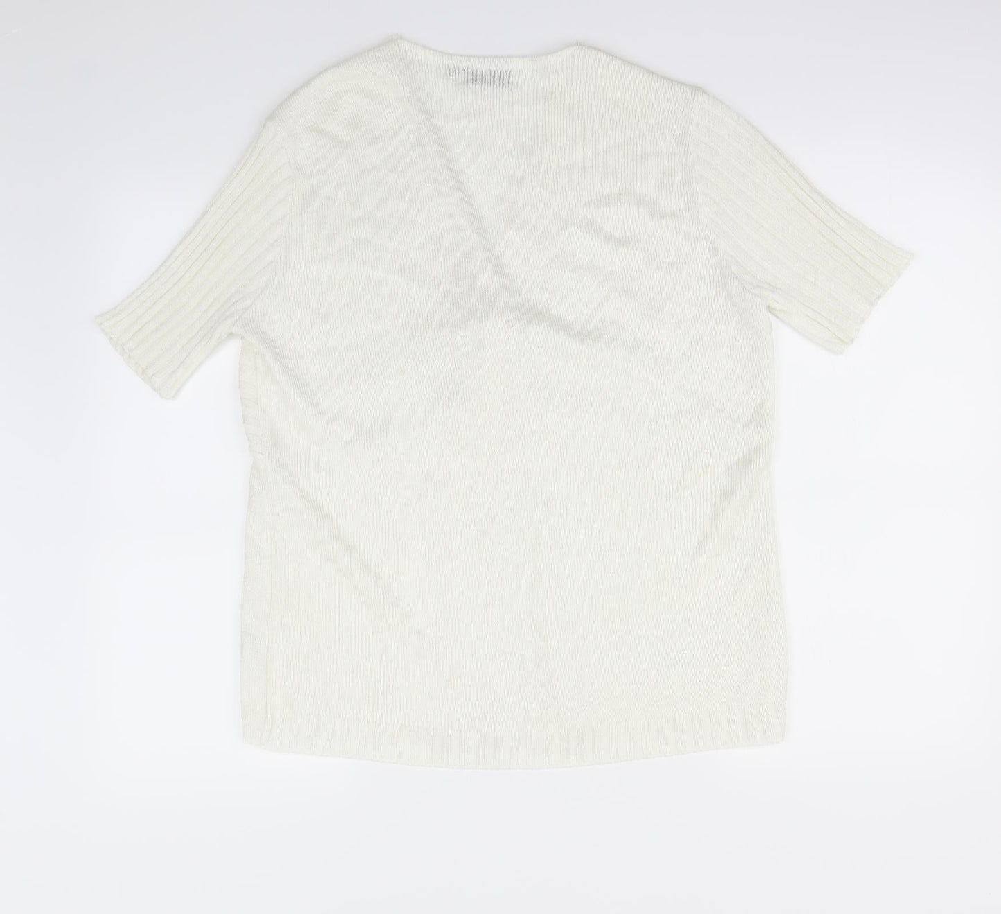 Casamia Womens Ivory   Cardigan Jumper Size L