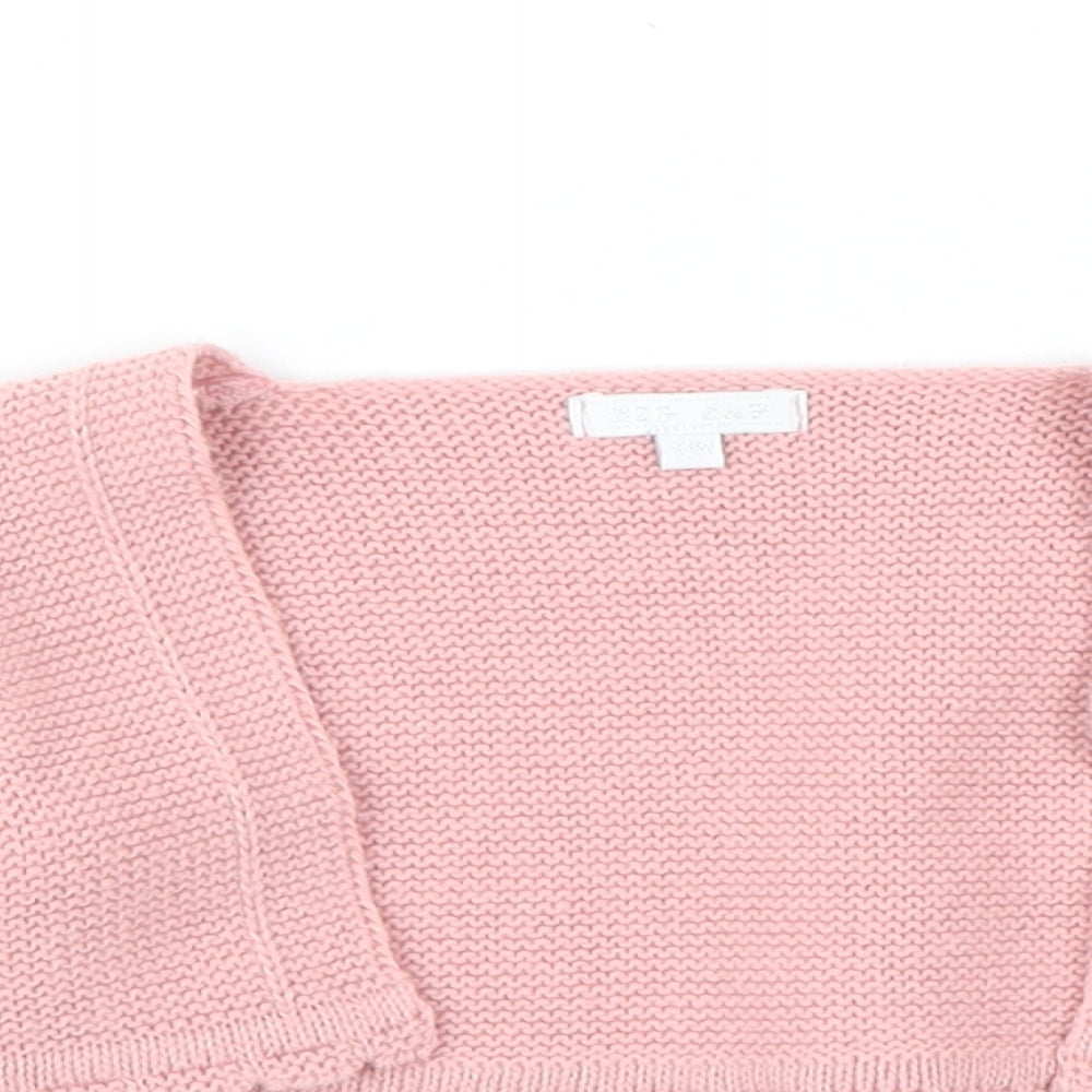 Zip Zap Girls Pink   Cardigan Jumper Size 12-18 Months