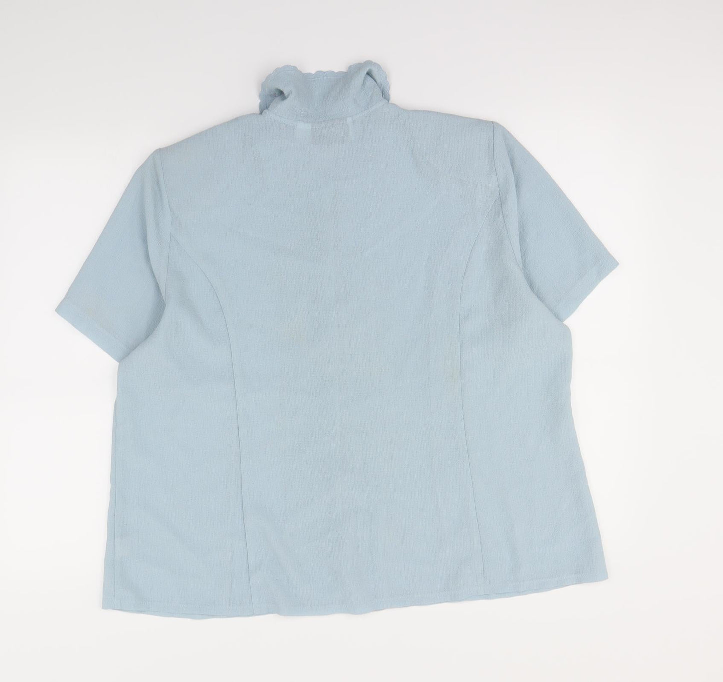 Clothes Contact Womens Blue   Basic Button-Up Size 20
