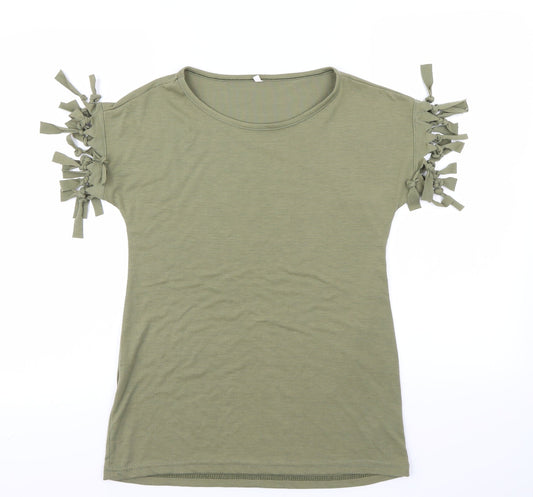 Preworn Womens Green   Basic T-Shirt Size M
