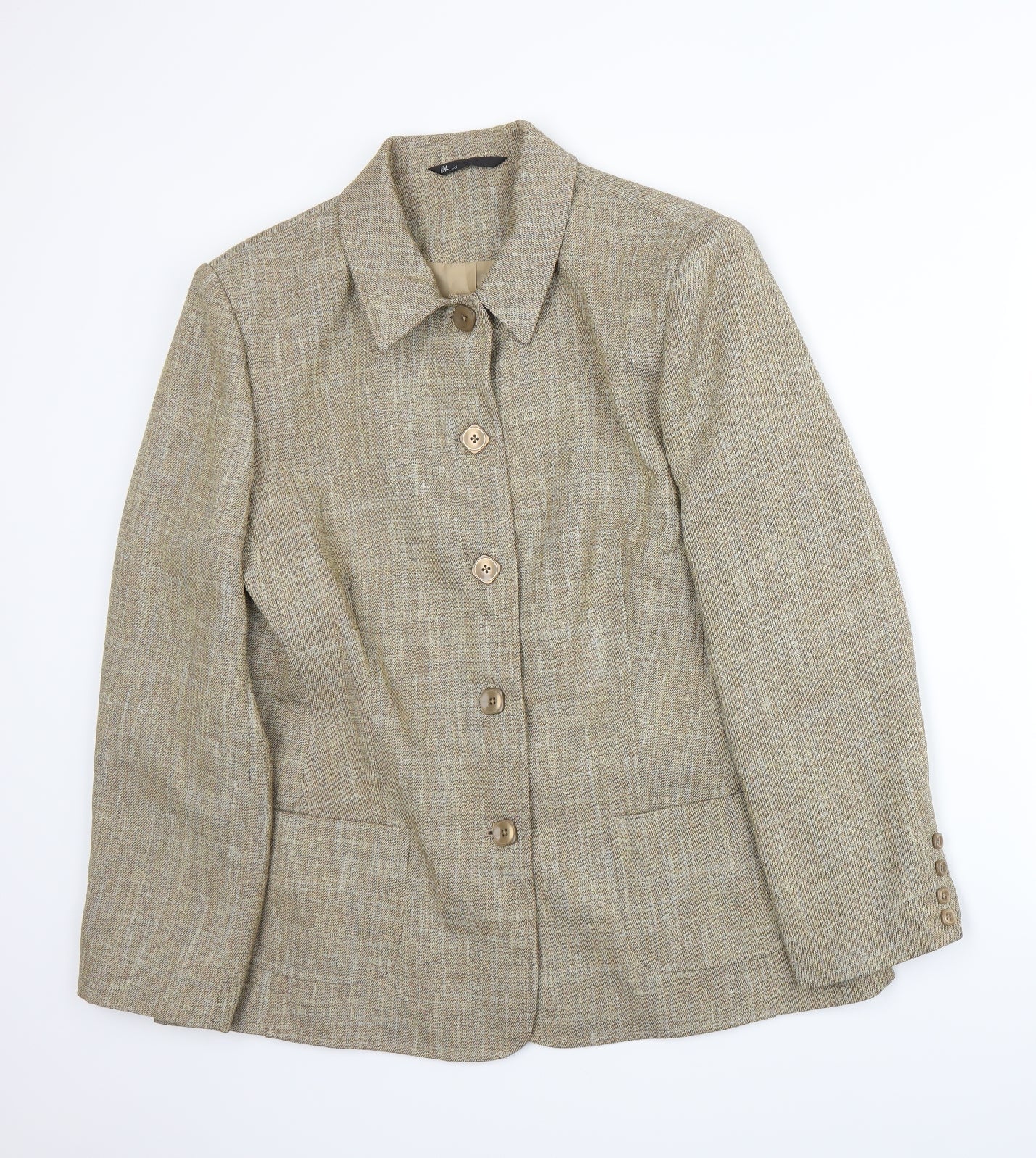 BHS Womens Beige   Jacket Suit Jacket Size 18