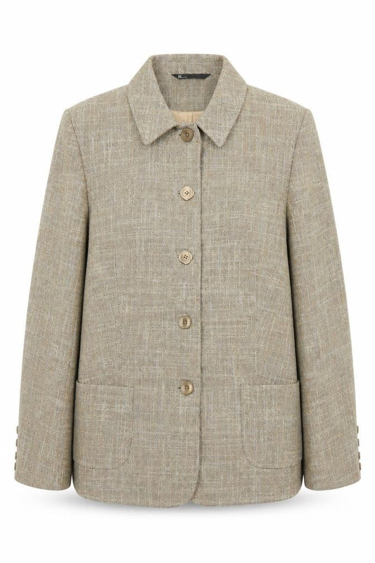 BHS Womens Beige   Jacket Suit Jacket Size 18