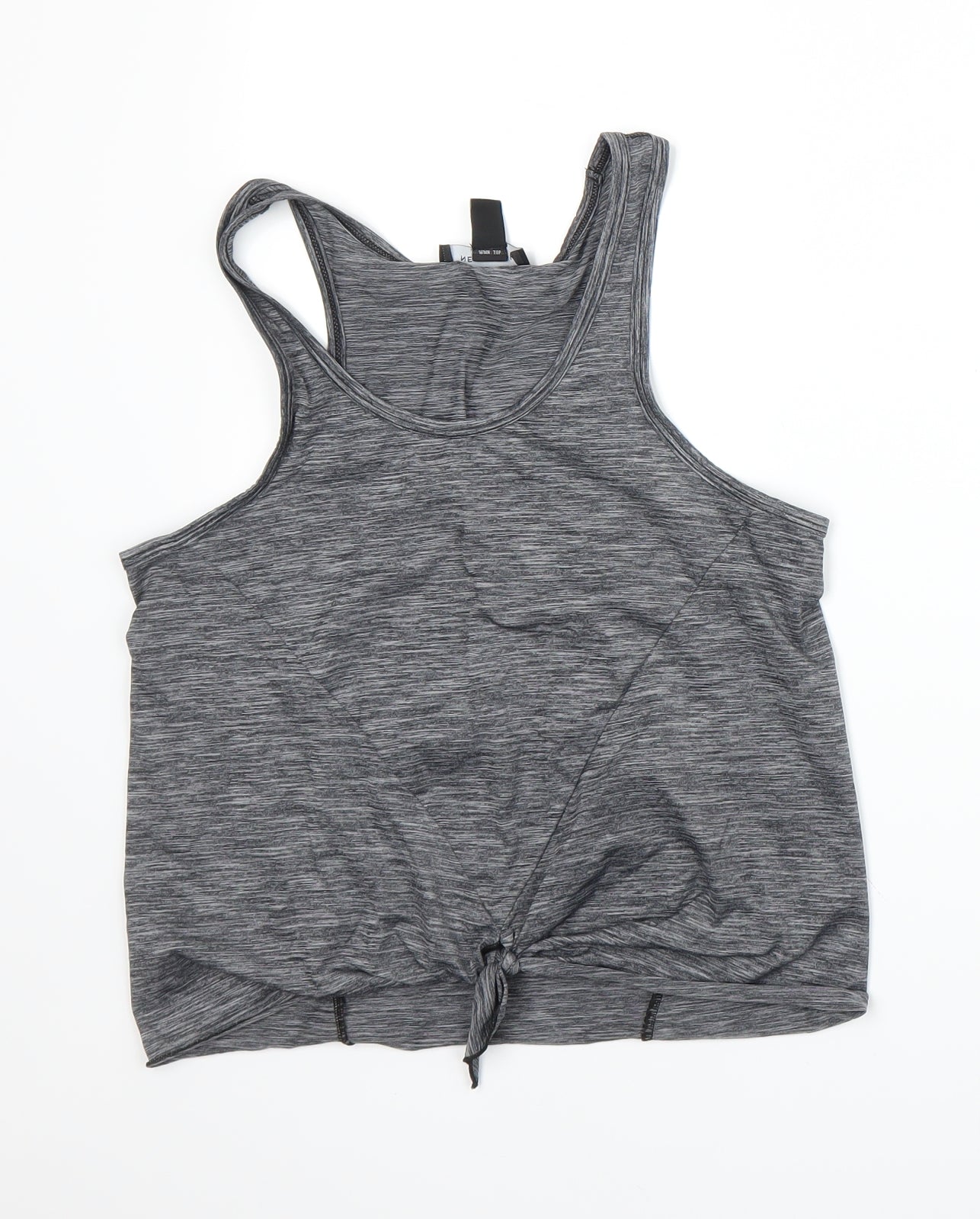 New Look Womens Grey   Basic Tank Size S